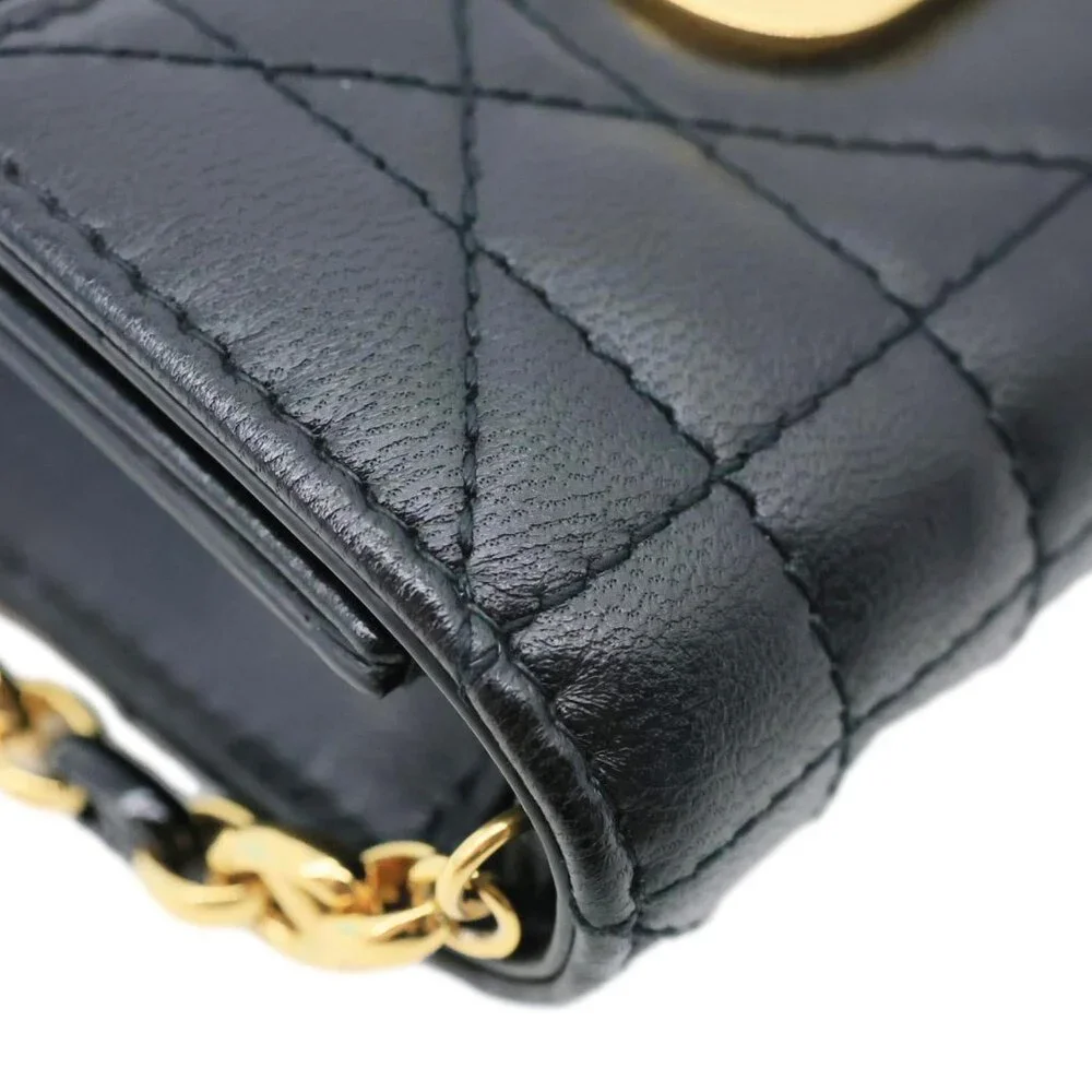 Christian Dior  Miss Caro Micro Cannage Lambskin Leather Crossbody Bag Black - Picture 6 of 13